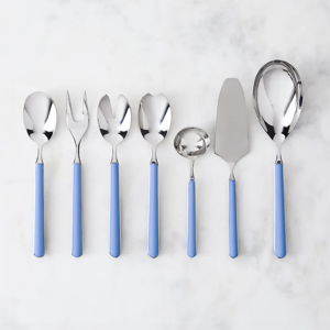 Mepra Italian Serveware, Fantasia Color Serving Set, Lapis, 6 Set Options