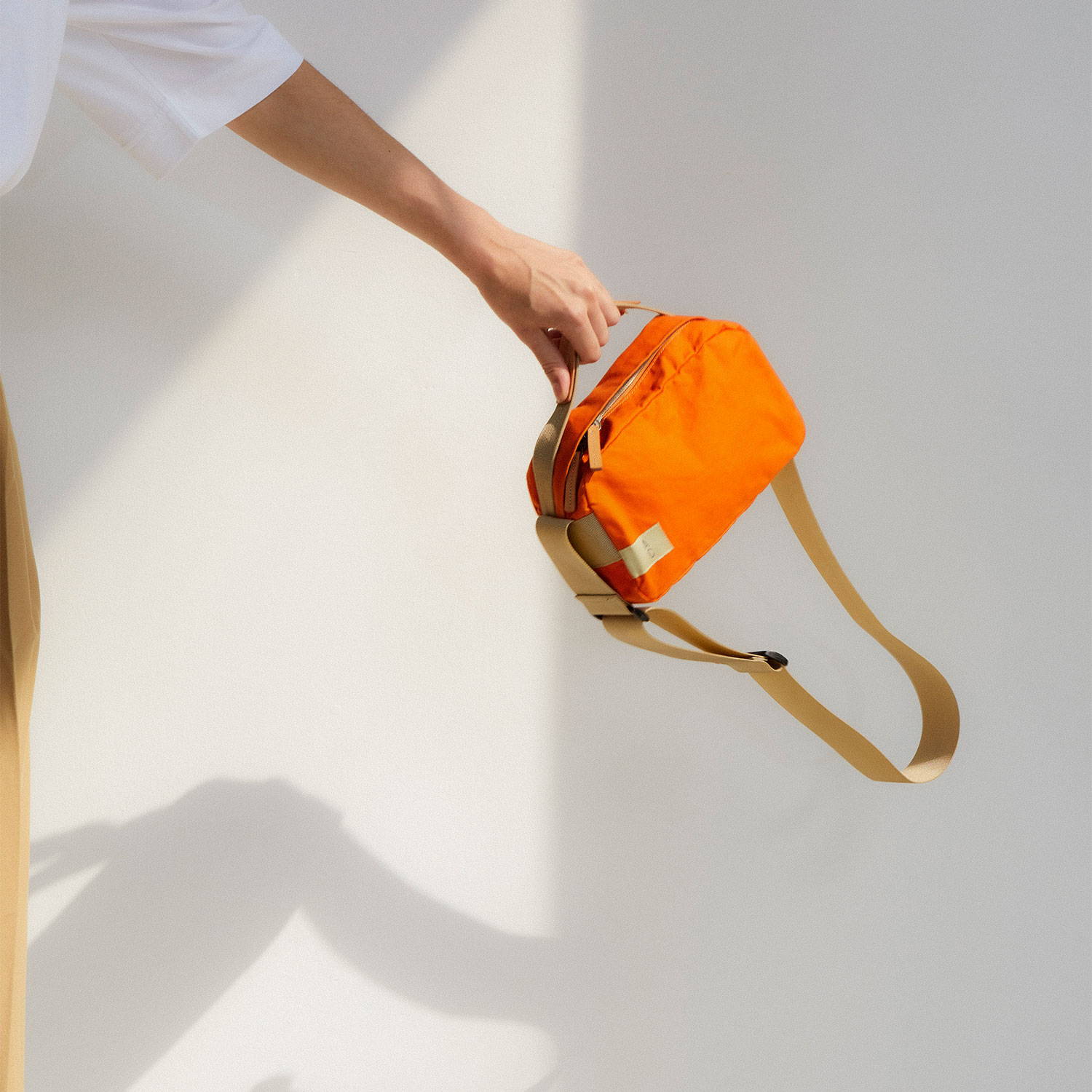 Pixie Crossbody Bag in Orange