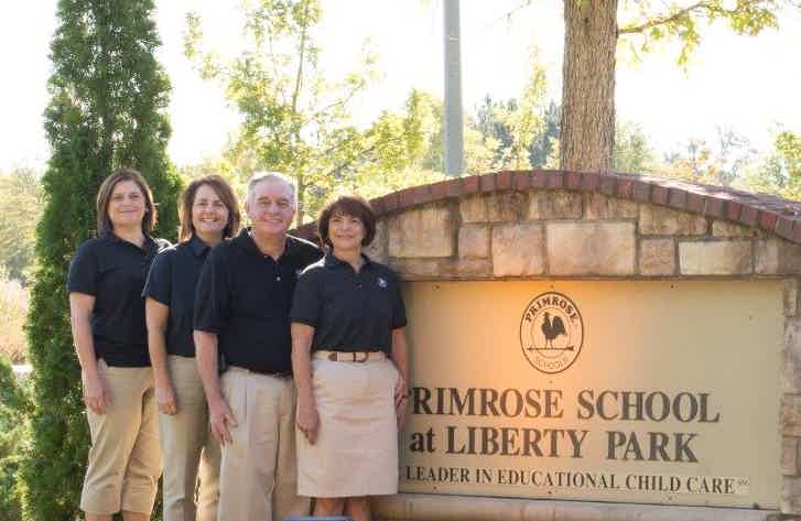 Franchise Owners of Primrose School Bill and Gayla Clark, Margaret O'Bryant and Rebecca Hurley