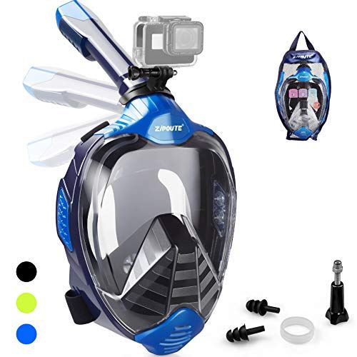 ZIPOUTE Snorkel Mask Full Face vs Greatever G2 FullFace Snorkel Mask