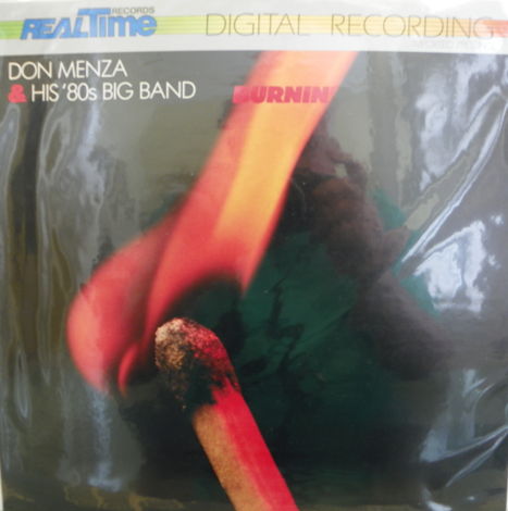 DON MENZA & HIS '80'S BIG BAND - BURNIN' DIGITAL RECORDING