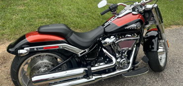 2025 HARLEY-DAVIDSON FAT BOY motorcycle for rent near Stockbridge, GA