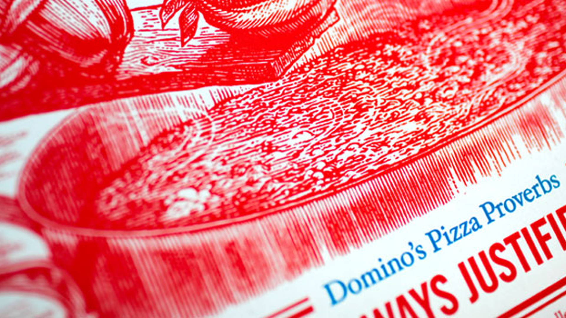 Featured image for Domino's Pizza Proverb Packaging 
