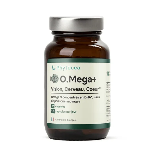 O.Mega+ - Oméga 3 riche en DHA