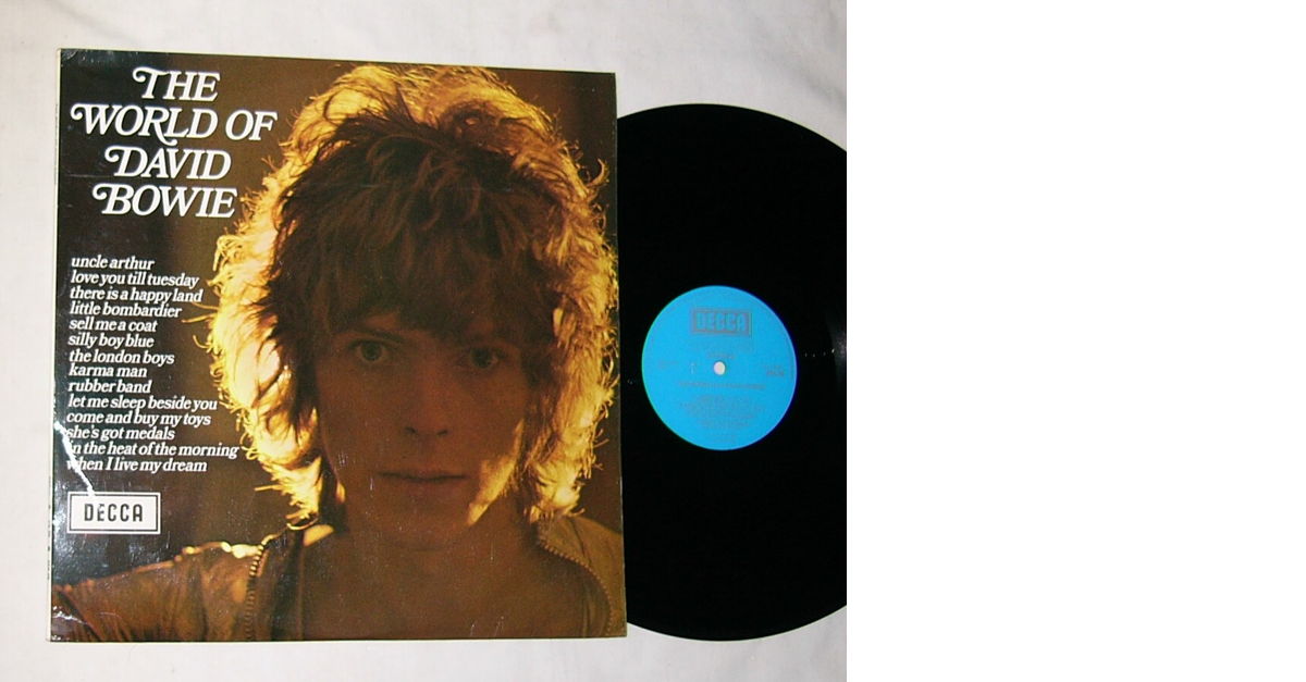 最安値級価格 DAVID BOWIE LP-- - THE WORLD OF DAVID BOWI For Sale 洋楽