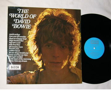 DAVID BOWIE LP-- - THE WORLD OF DAVID BOWIE-- rare 1970...