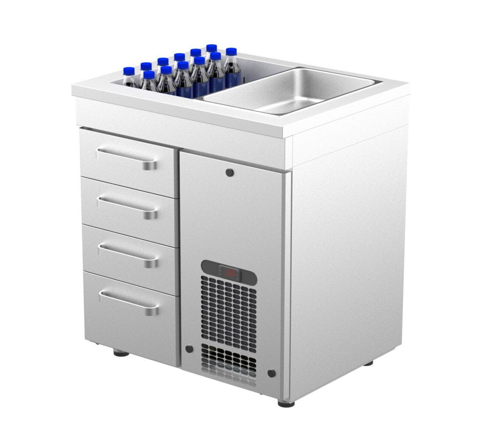 Coolpart BMB-804 Kylbänk med hel brunn