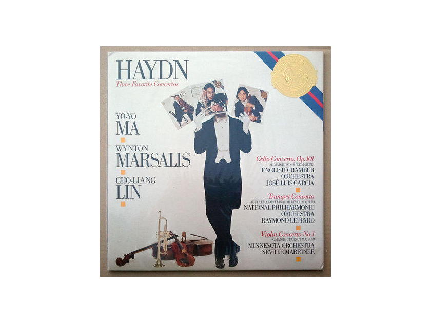 Sealed/CBS/Haydn Cello, Trumpet, - Violin Concertos/ Yo-Yo Ma, Wynton Marsalis, Cho-Liang Lin
