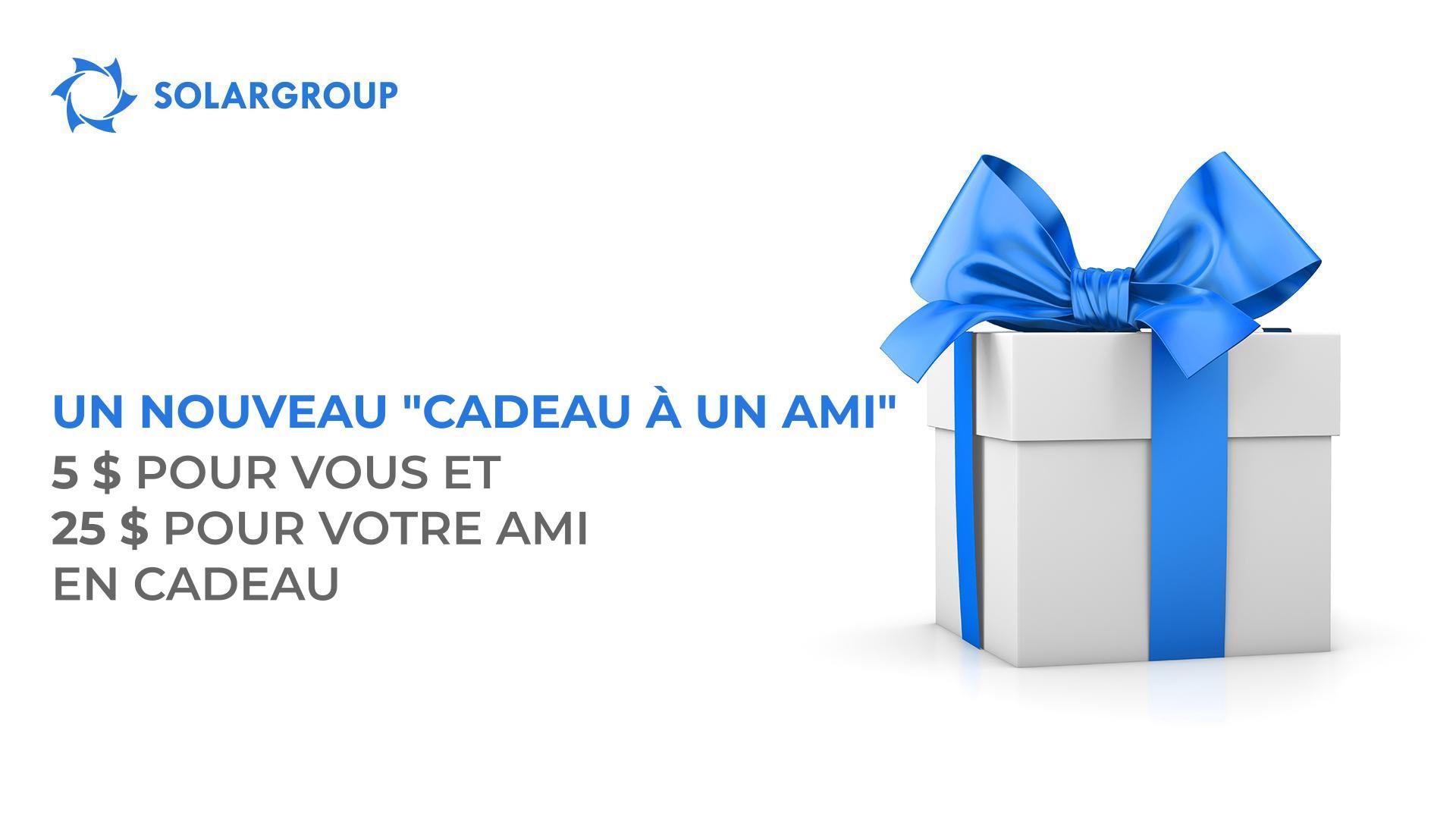 "Cadeau à un ami" : nouvelles conditions de l'option