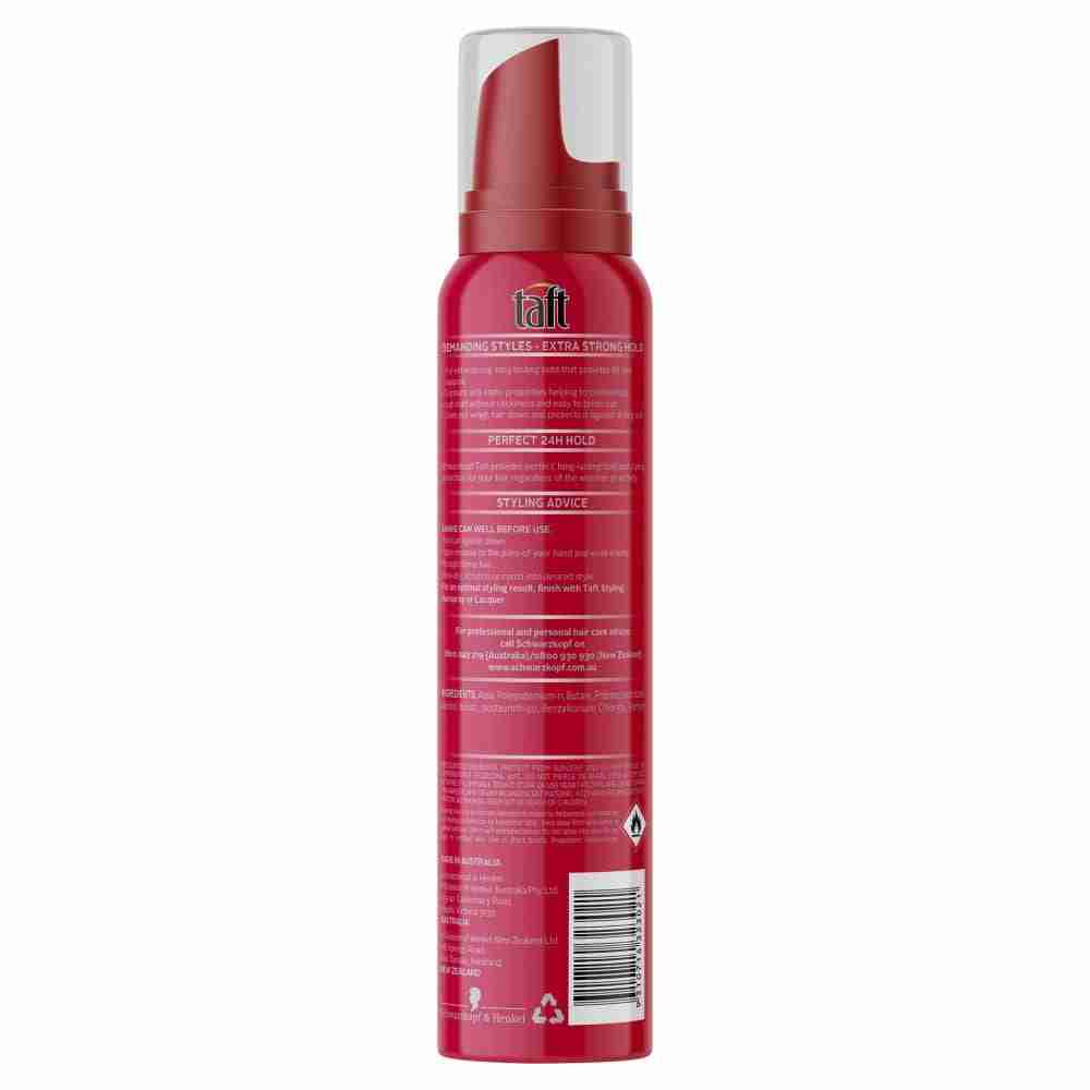 Schwarzkopf Taft Styling Mousse Extra Strong Hold 200g - Image 3