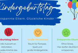 kindergeburtstag flyer