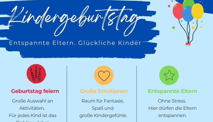 kindergeburtstag flyer