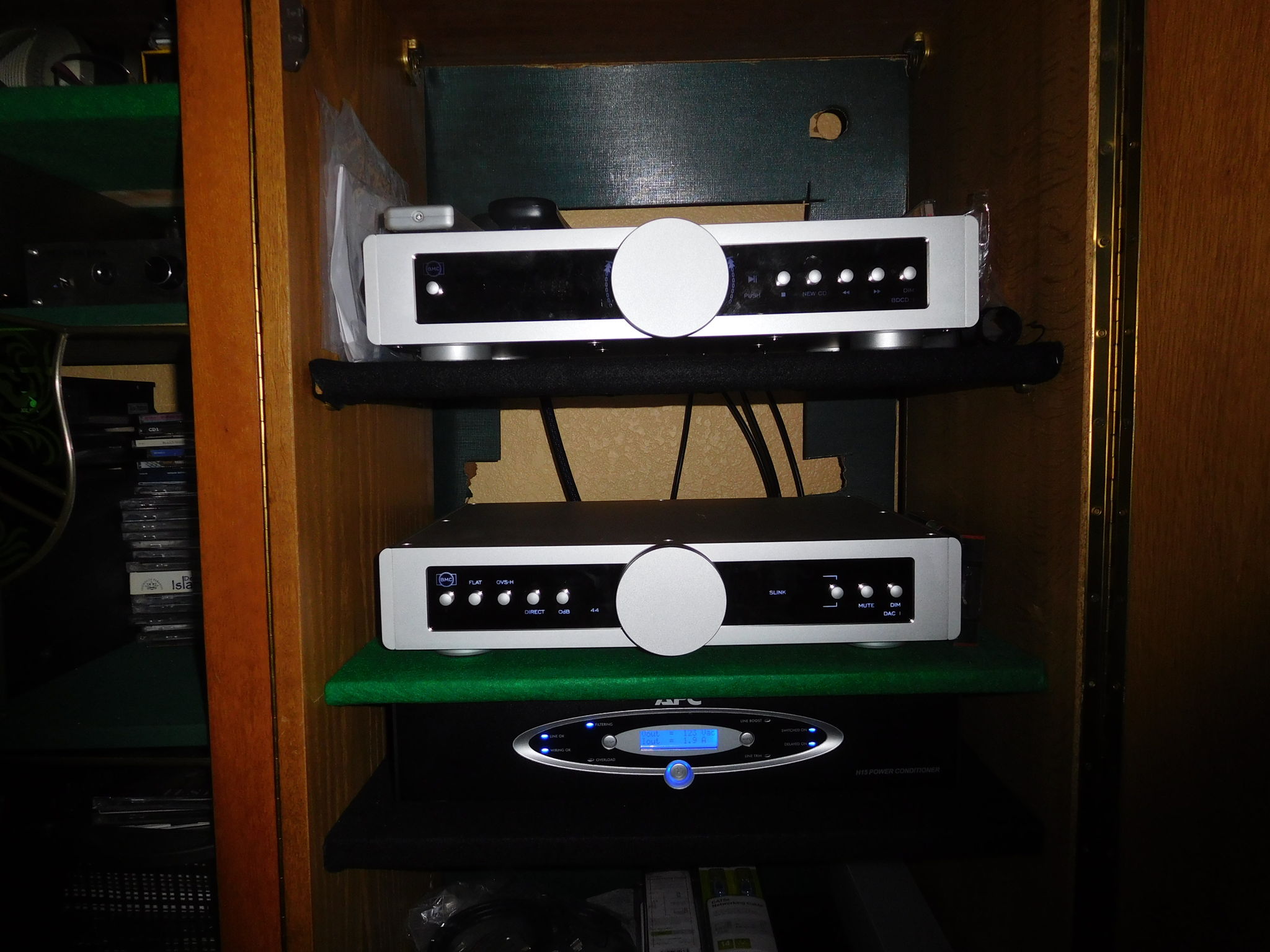 DAC and Transport and Power conditioner