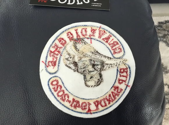 4 inch RIP SANDY HARBUTT sew on. Biker vest patch. - Image 3