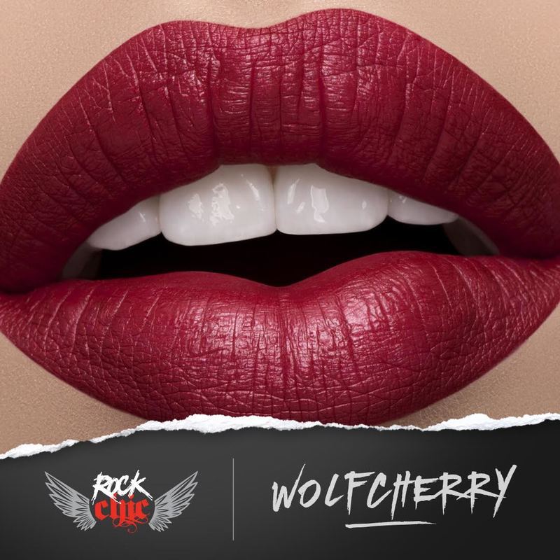 ROCK CHIC Liquid Lipstick - 'WOLFCHERRY'