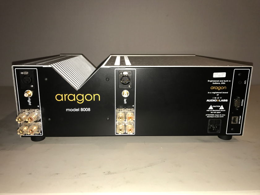 Aragon 8008 MKIII Dual Mono Block Amplifier
