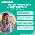 Storing powdered baby formula a quick guide  | The Milky Box
