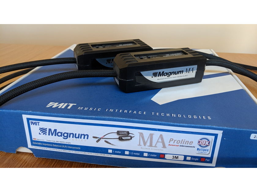 MIT Magnum MA Proline XLR 3 meter pair