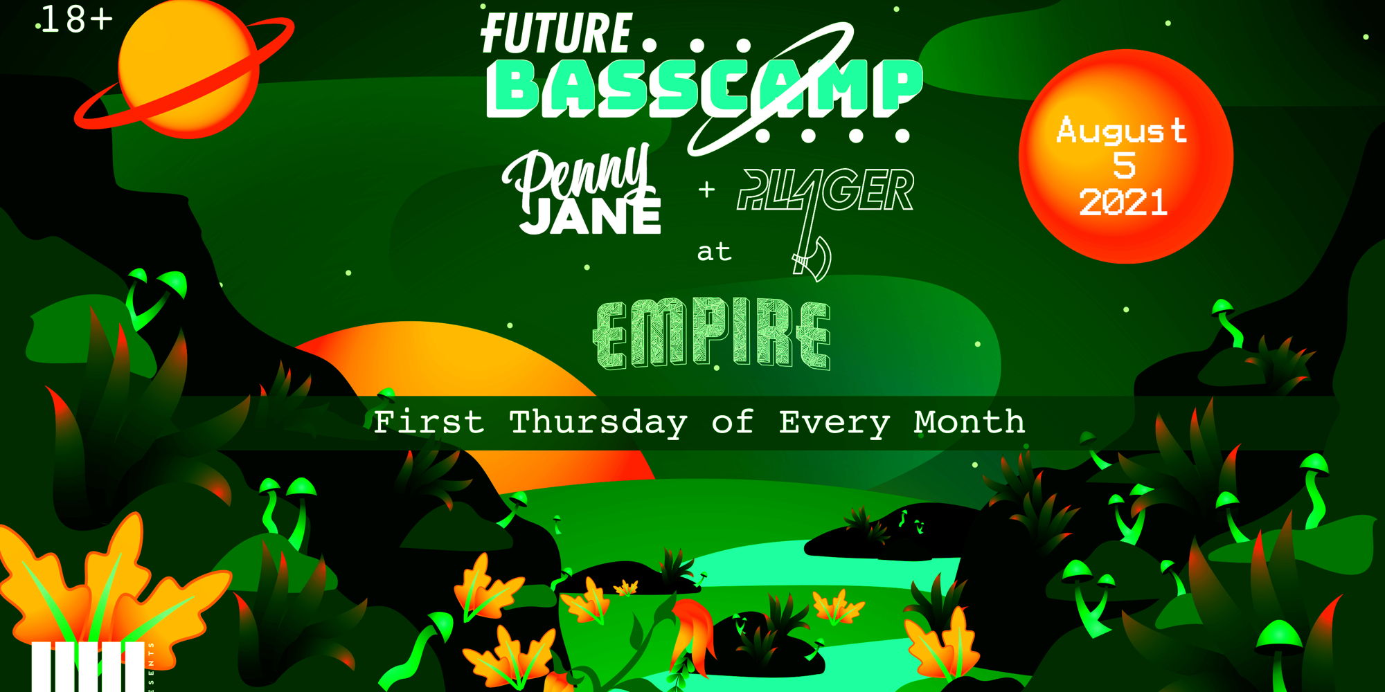 Future Bass Camp w/ Penny Jane + Pillager at Empire Garage 8/5 promotional image