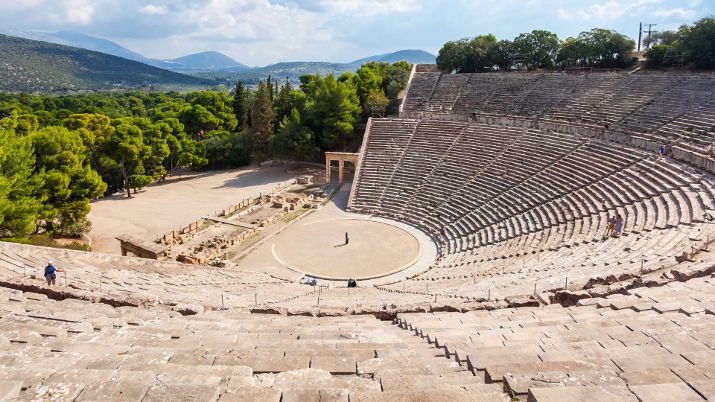 The annual Epidaurus Festival attracts visitors from around the world, featuring various performances, including ancient Greek dramas, within the ancient theater's hallowed walls