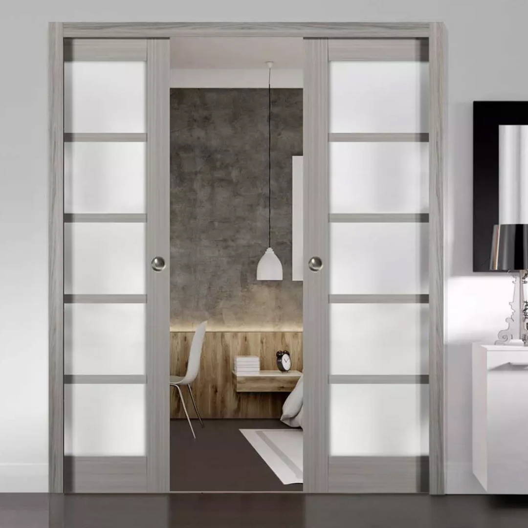 Double Pocket Doors