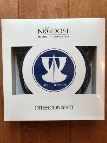 Nordost Blue Heaven Analog XLR Interconnects (1m) - NEW...