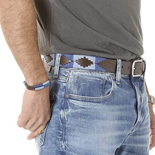 Quality Full Grain Leather Polo Belt. Style No: 41033 - Image 7