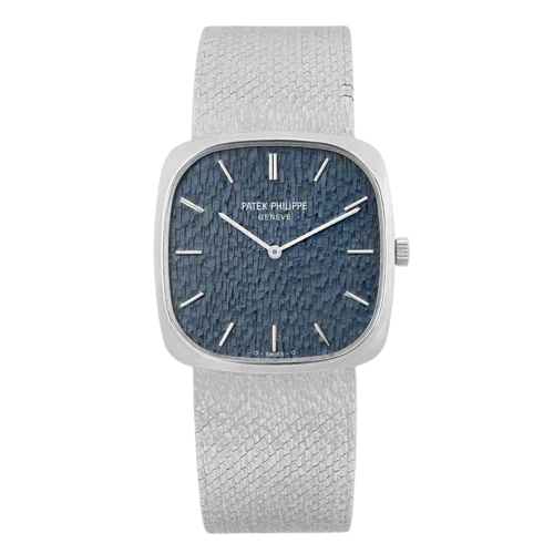 Patek Philippe Golden Ellipse 3566/1G Blue Dial