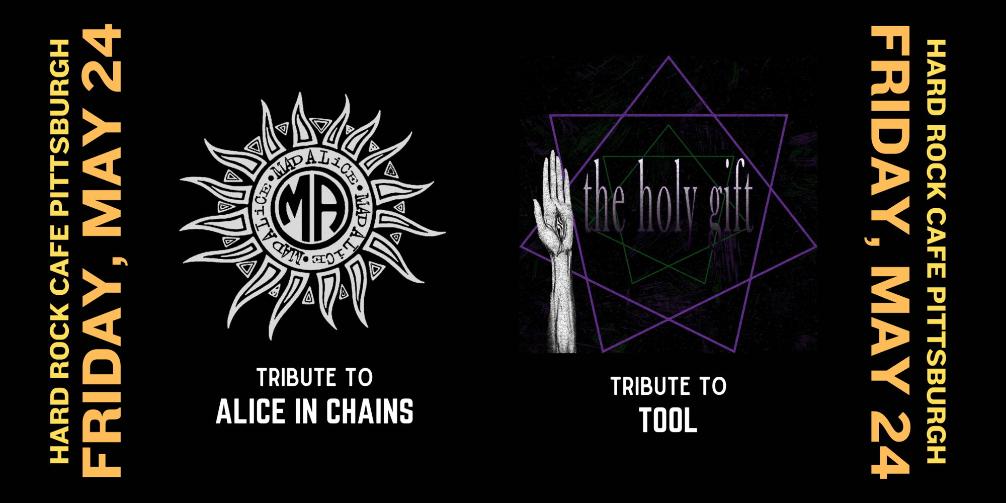 Mad Alice (Alice In Chains) & The Holy Gift (Tool) promotional image