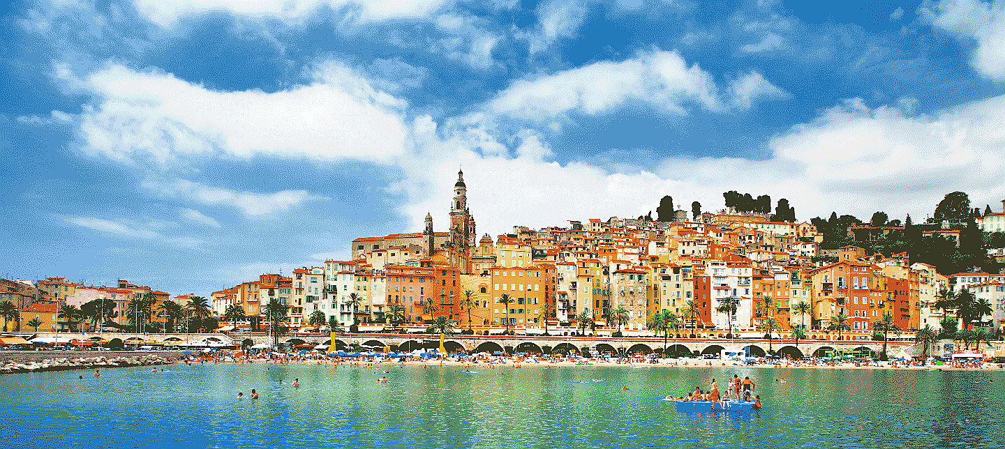 Real estate from VillefranchesurMer to Menton in French Riviera