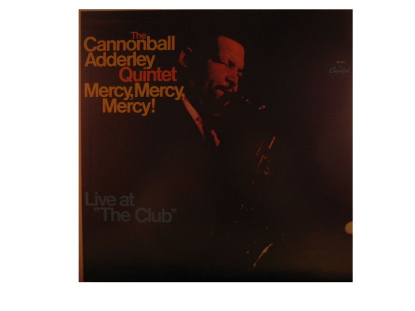 CANNONBALL ADDERLEY - QUINTET/MERCEY, MERCEY, MERCEY! Capitol Records SM-2663