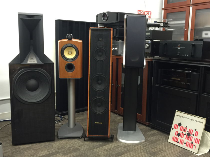 B&W Bowers & Wilkins Diamond 805D2 Cherry Speakers with Factory Boxes near San Francisco...................