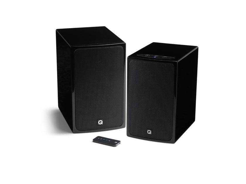 Q Acoustics  BT3 Wireless HiFi Speakers  Bookshelves Black Colour