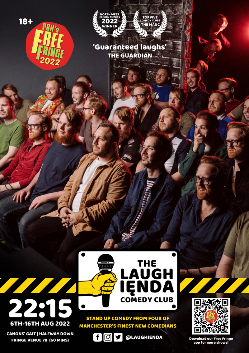 The Laughiȩnda Comedy Club - Comedy Poster Awards 2022