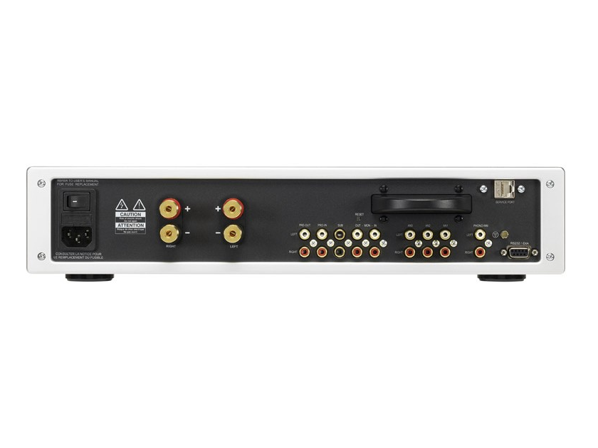 MICROMEGA AS-400 Integrated Amp, DAC & Music Streamer (Silver):  Manufacturer Refurbished; Full Warranty; 74% Off