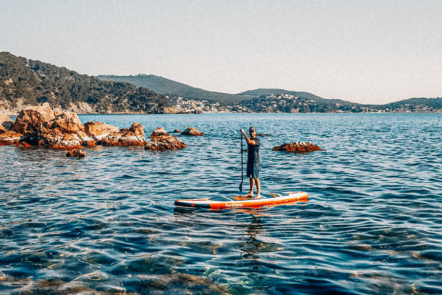Funwater child-friendly inflatable paddle board for kid