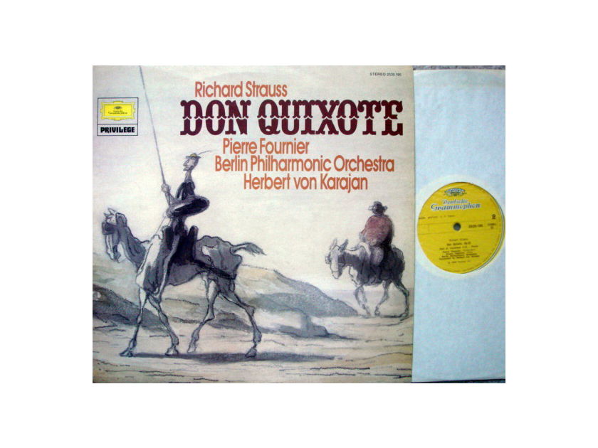 DG / FOURNIER-KARAJAN, - R. Strauss Don Quixote, NM, UK Press!