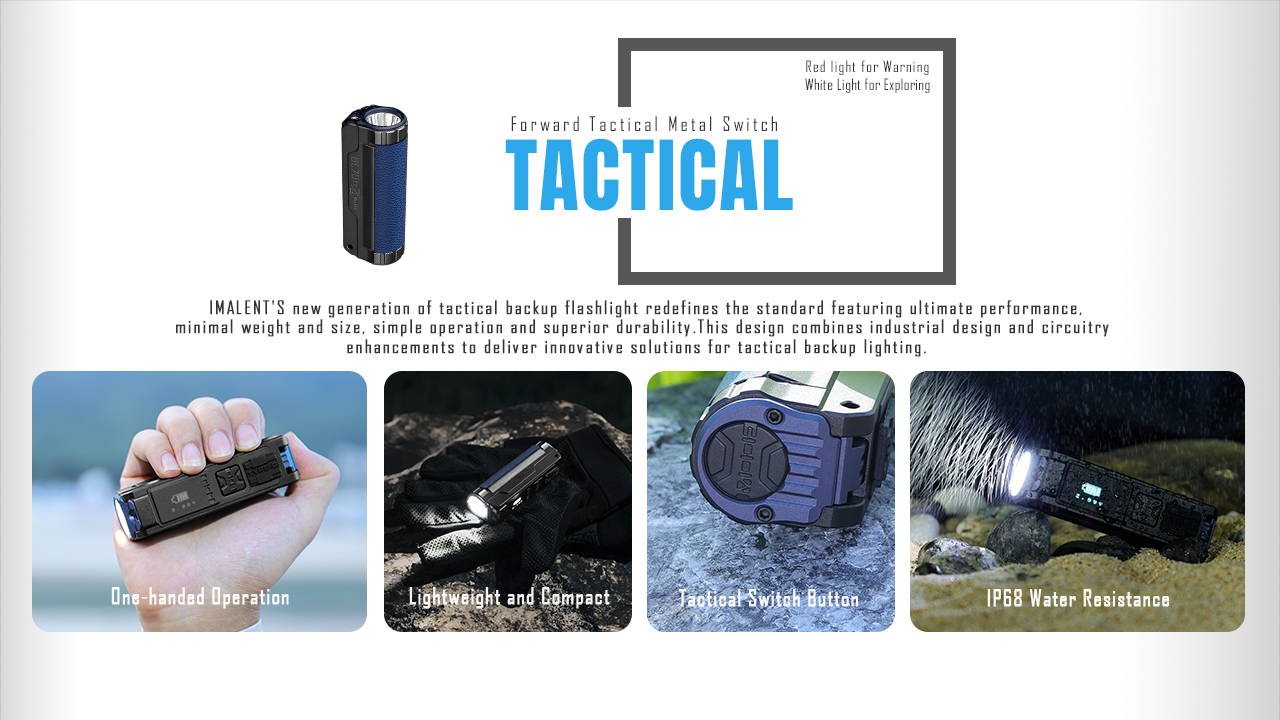 IMALENT BL70 Powerful EDC flashlight