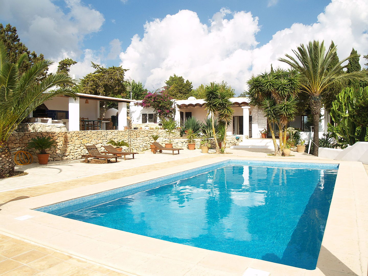  Ibiza
- Villa for sale with pool and palm trees (San José)