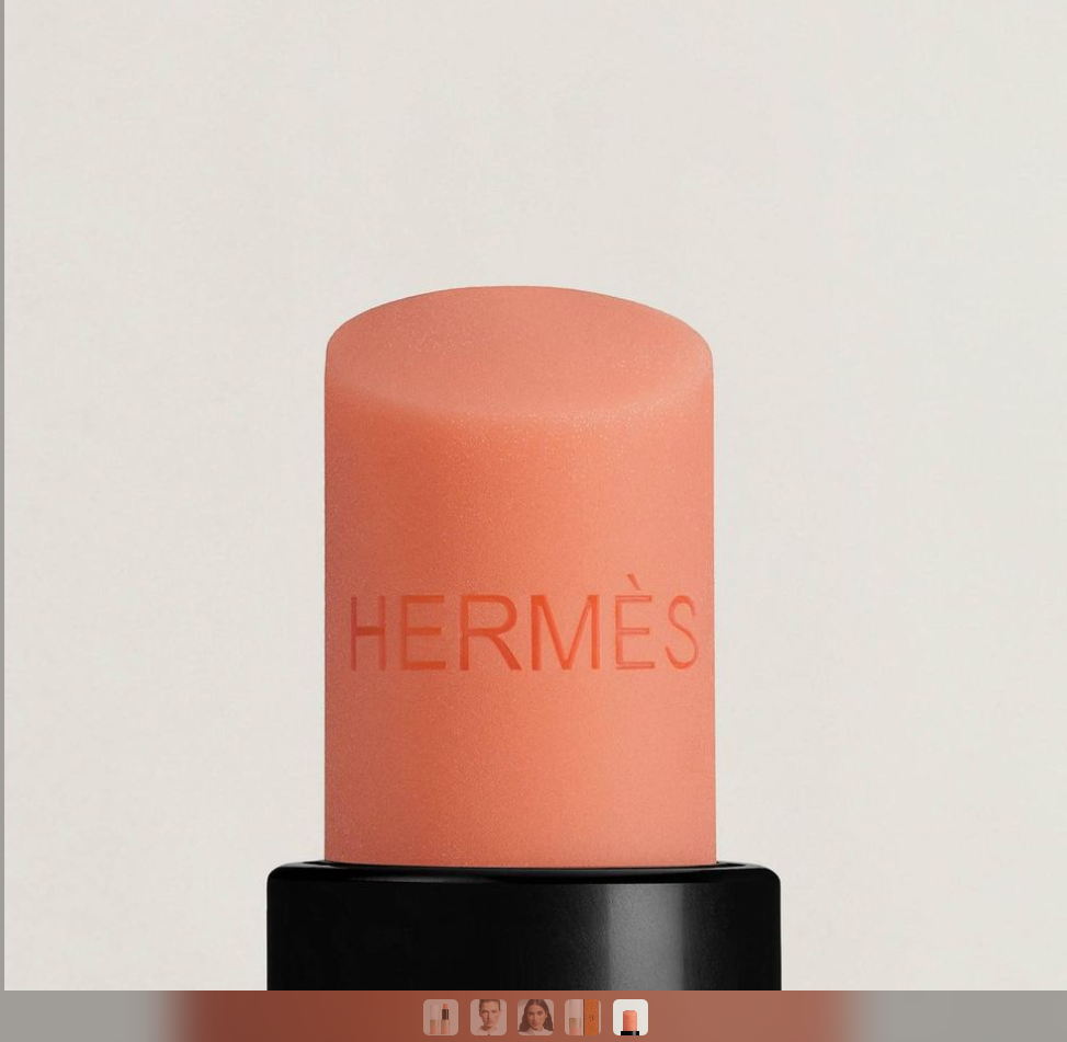 Rose Hermès, Rosy lip matte enhancer, Rose Abricoté - Image 5