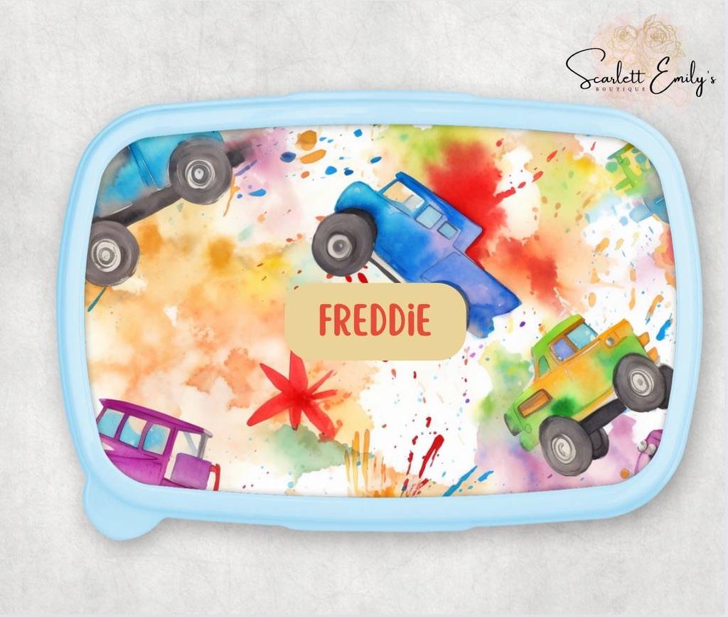 Monster Truck Lunch Box