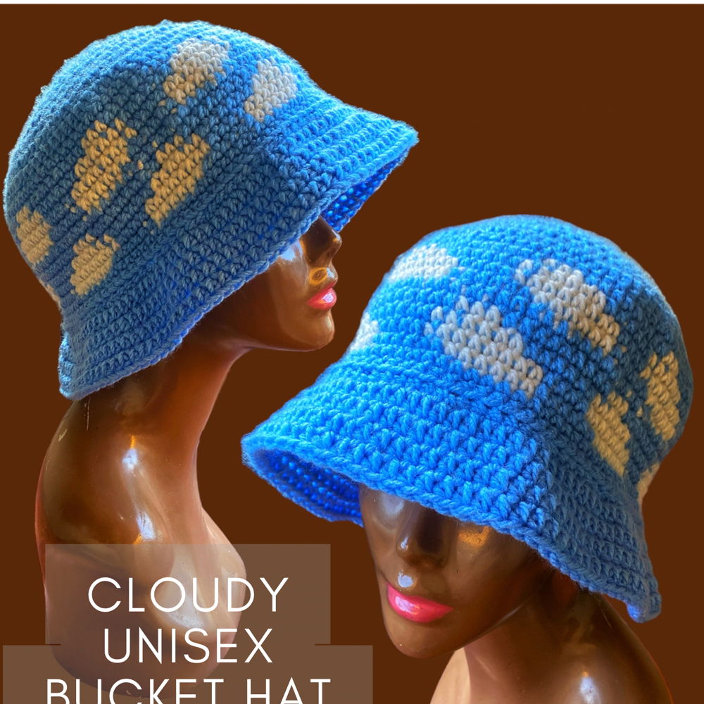 Bewolkt Unisex emmer hoed