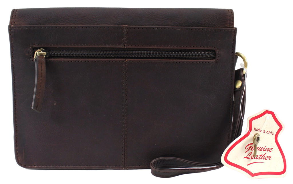 PULL UP LEATHER MEN'S CLUTCH BAG STYLE 51013 - Image 3