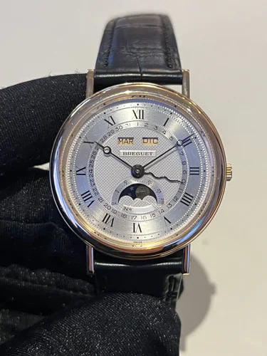 Breguet Classique Triple Calendar Moon Phase 3040 Italian Calendar