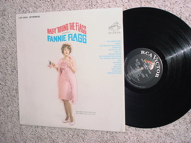 Fannie Flagg lp record - Rally round the Flagg  Shrink ...