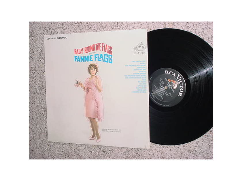 Fannie Flagg lp record - Rally round the Flagg  Shrink rca lsp-3856