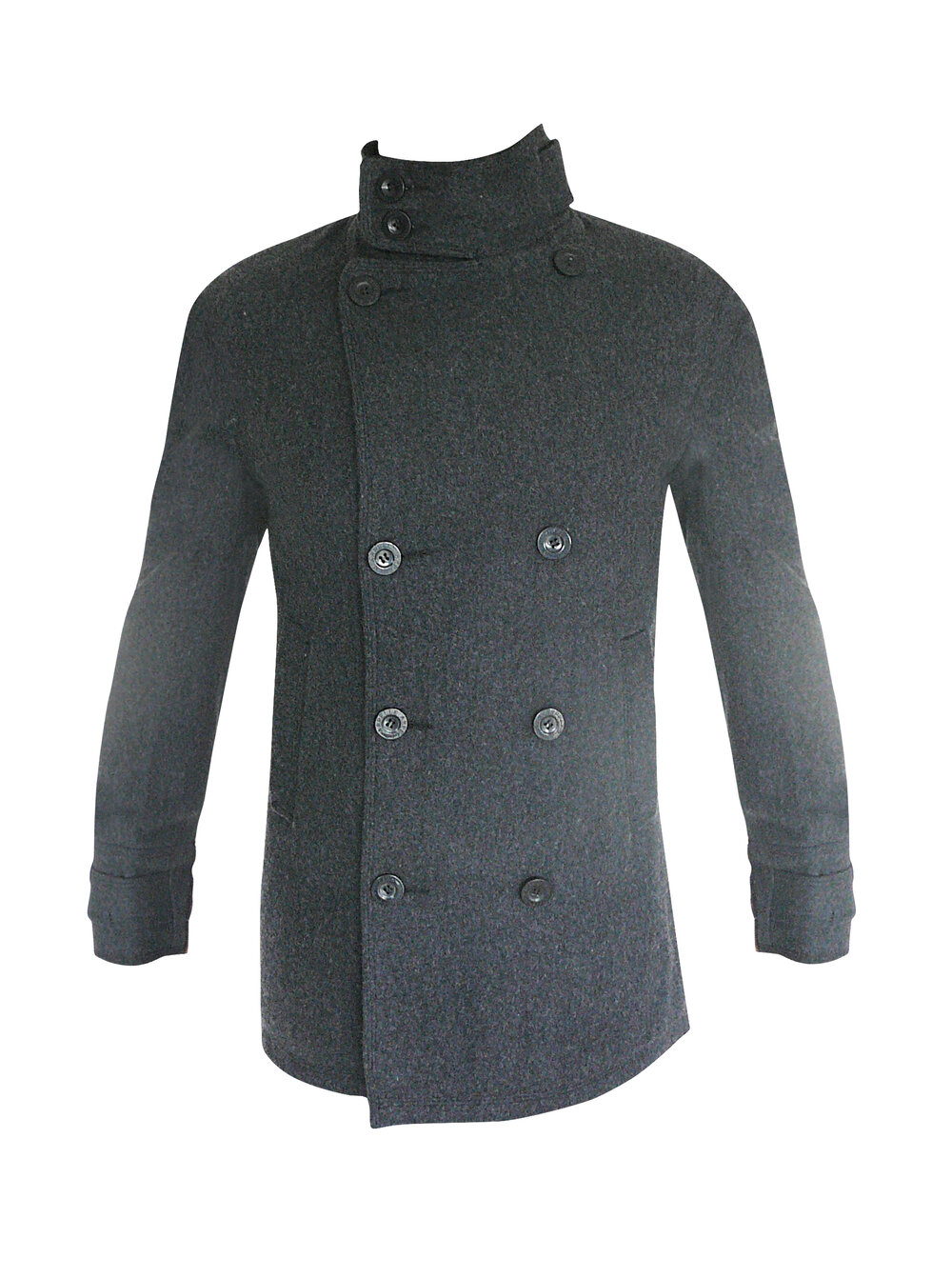 BARCELONA - Charcoal LEATHER and WOOL - Image 5
