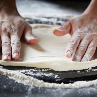 pizza dough handmade