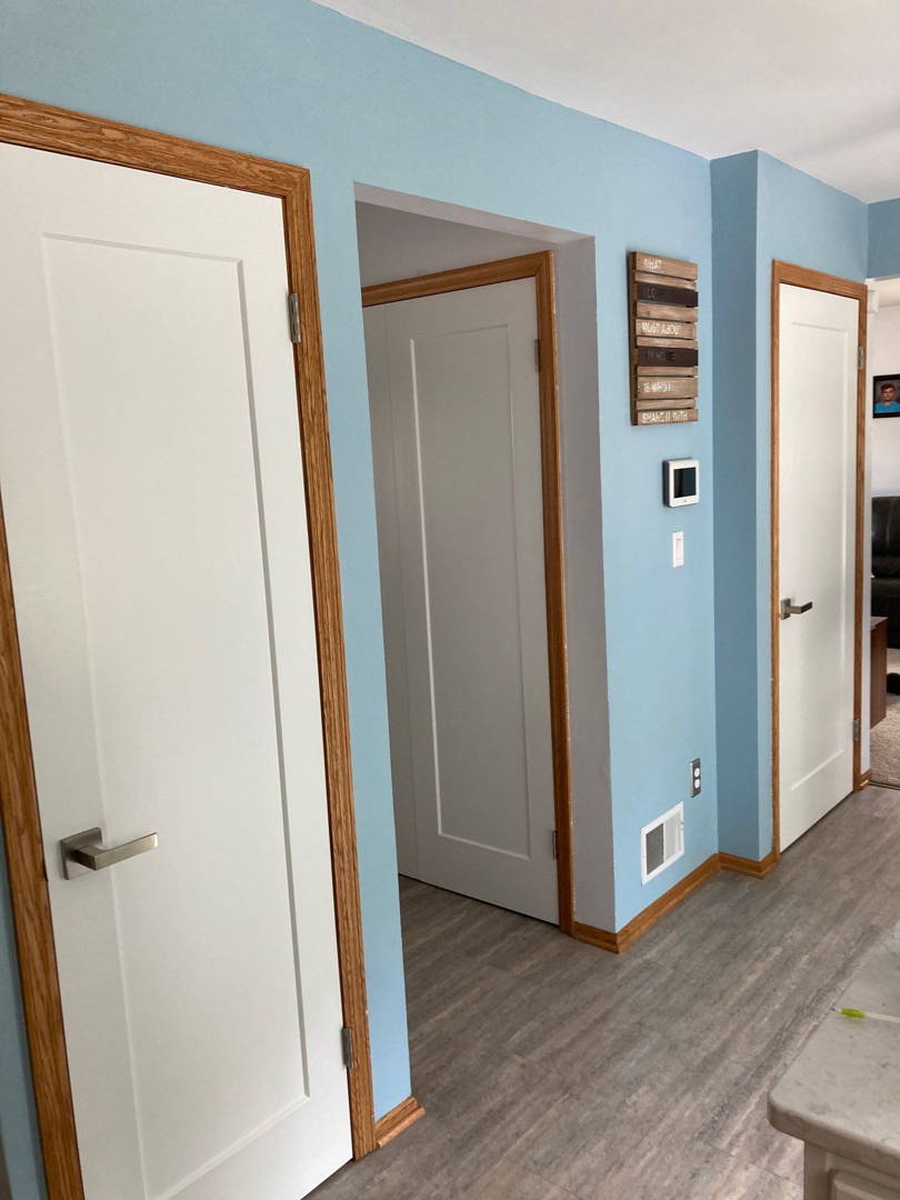 Modern interior door