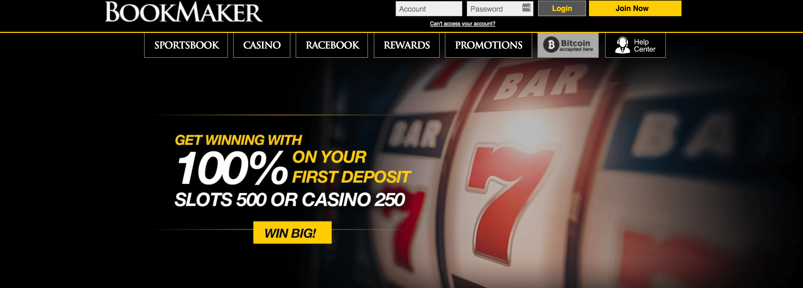 bookmaker casino review